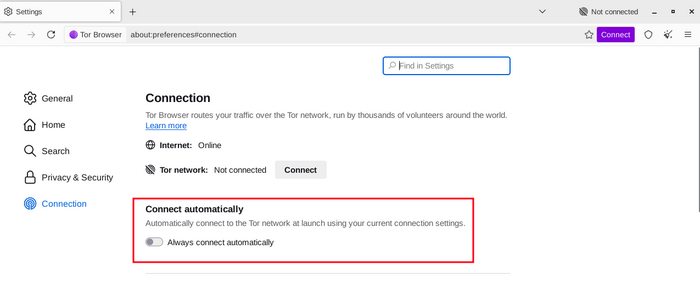 Connect Automatically